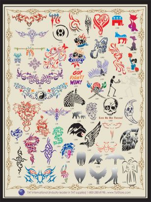 Temporary Tattoos Gallery